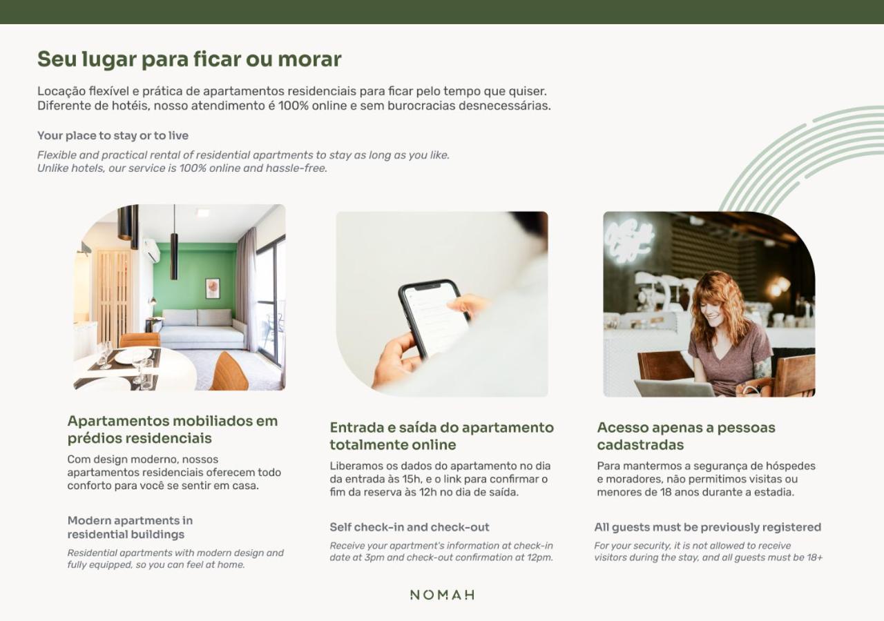 Nomah - Aptos Por Temporada No Anhembi São Paulo Exterior foto